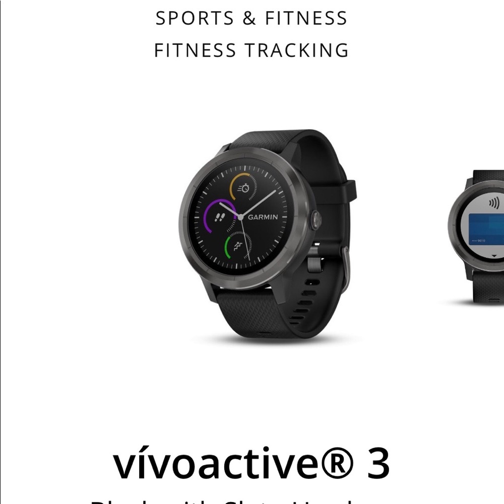 Garmin vioactive 3 smart watch